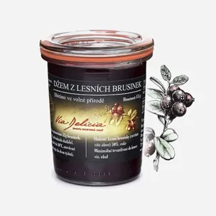 Džem z lesních brusinek 6 x 175 g